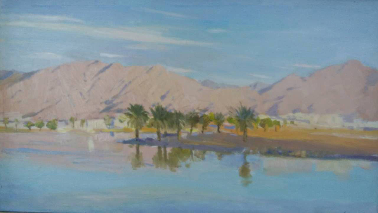 Иордания, х.м., 40×70, 2017